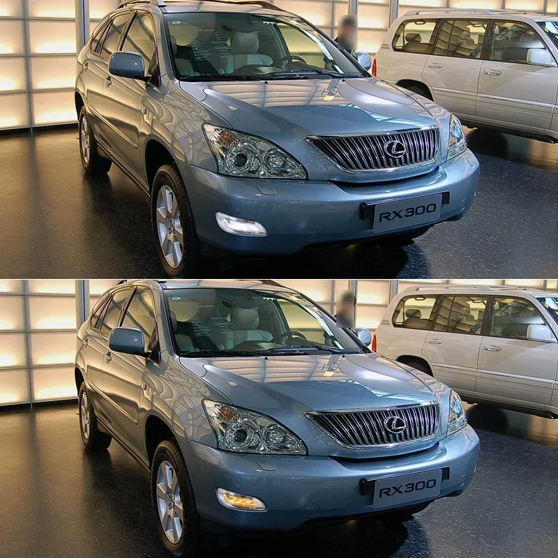 Car LED Daytime Running Light  For Lexus RX330 RX350 RX450h 2004 - 2009 Decoration Daylight Auto Turn Signal Indicator DRL