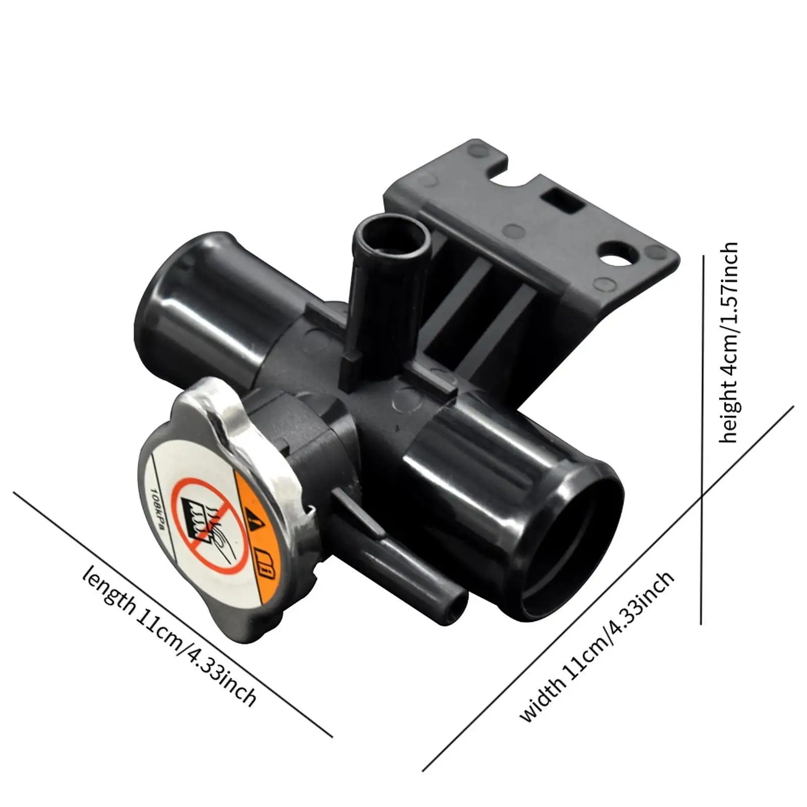 Collo di riempimento del radiatore del liquido di raffreddamento 1350A015 per Mitsubishi Lancer 2008-2017