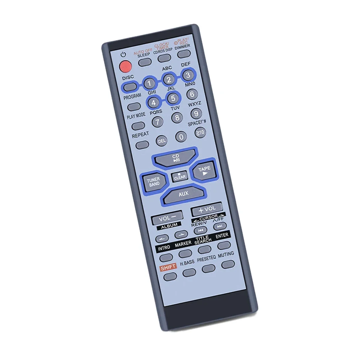 Replace Remote Control For Panasonic N2QAHB000053 N2QAHB000065 N2QAGB000007 N2QAHB000042 Mini CD Stereo System