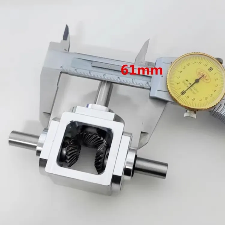 Small 1:1 T Type Cross Commutator Shaft Diameter 10mm Right Angle Drive Gearbox Bevel Gearbox Rotation