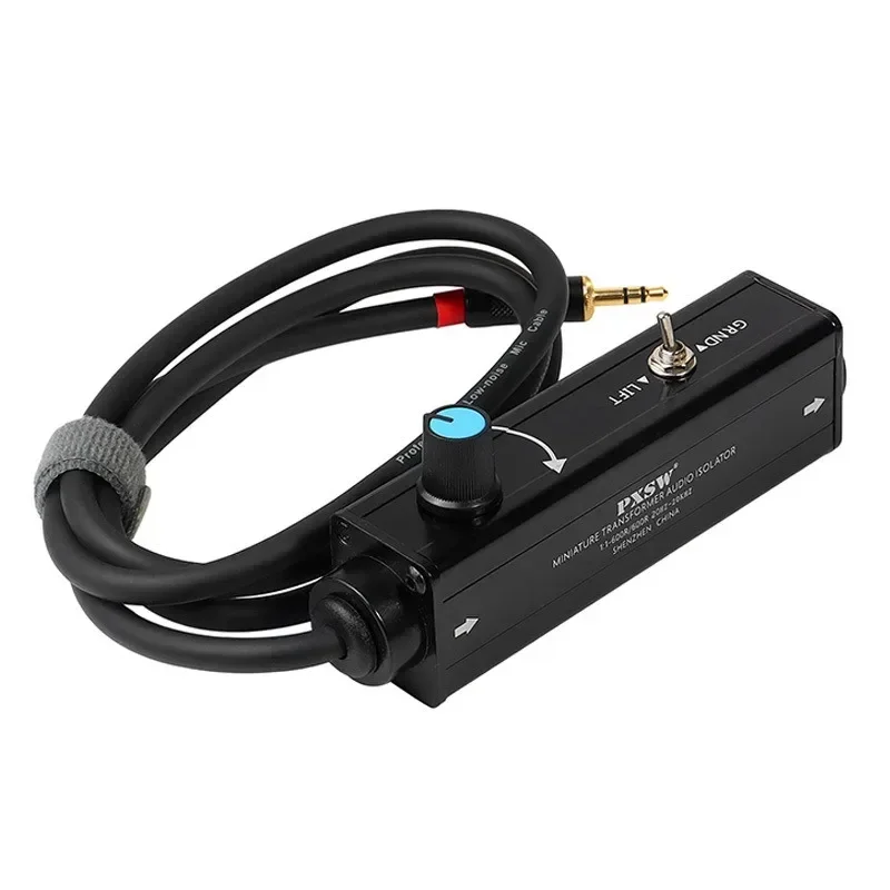 Audio Cable Isolator XLR Eliminates Noise Ground Loop Audio Isolator Anti-Interference Current Sound Eliminates Noise