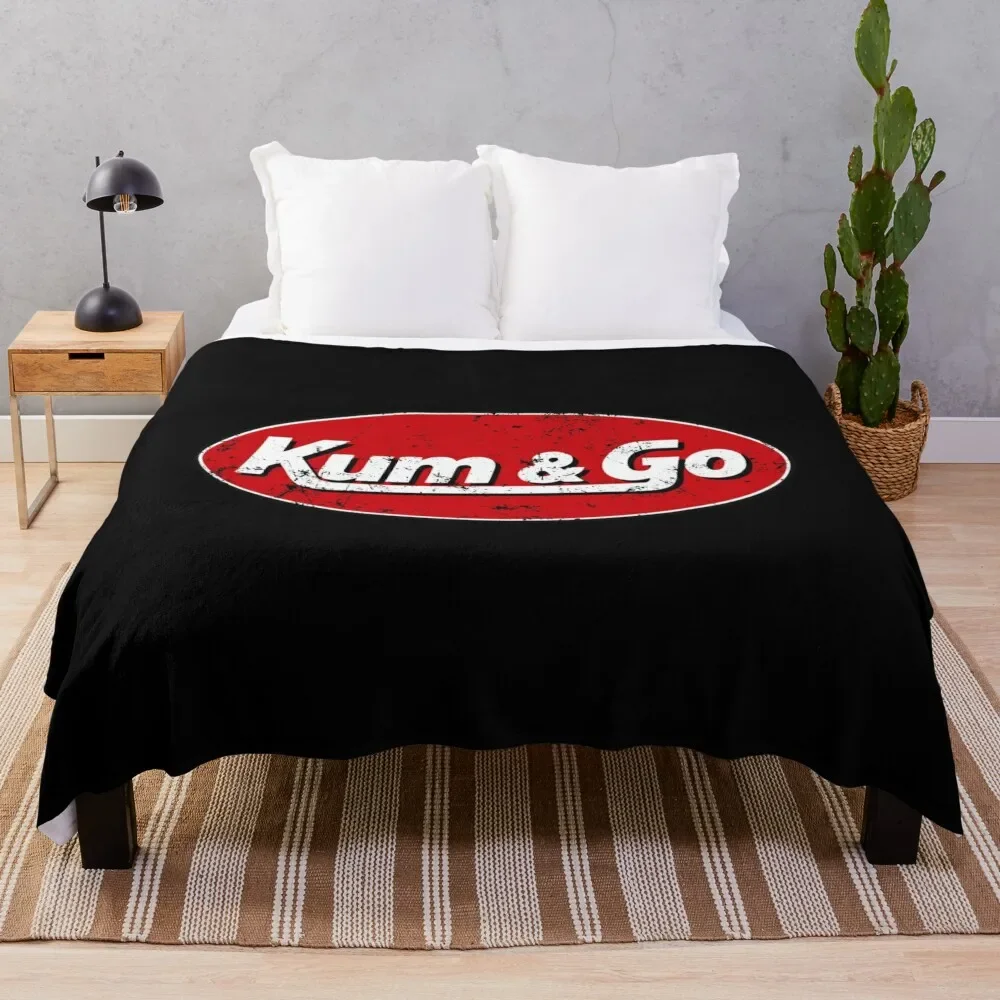 

Kum And Go Throw Blanket Lightweight Warm Blanket for Indoor Outdoor Use