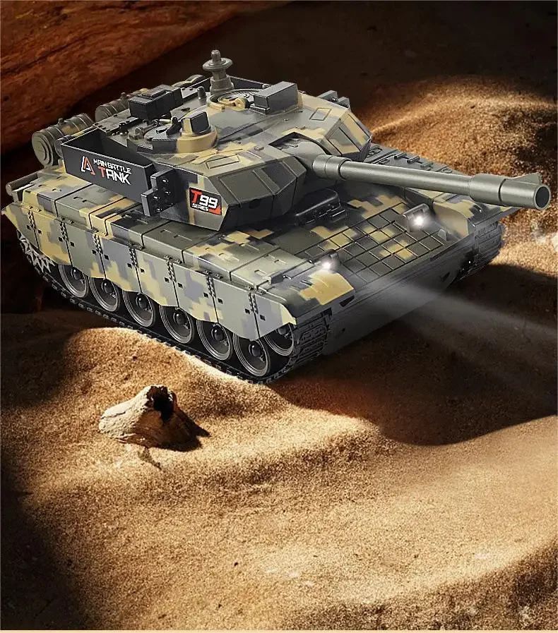 5/11CH RC Tracked Tank Remote Control Crawler Tank Electronic Radio Control Truck Vehicle Model Boy Competition Toy Kid Gifts - view 4