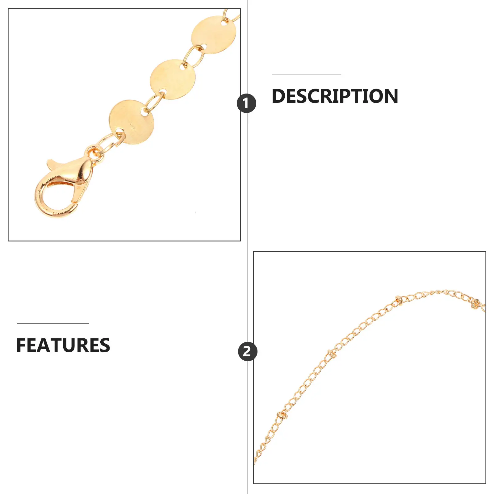 

8Pcs Wrist Chain Bracelets Set Bright Colors Smooth Edges Charm Fashionable Comfortable Women Jewelry Gift