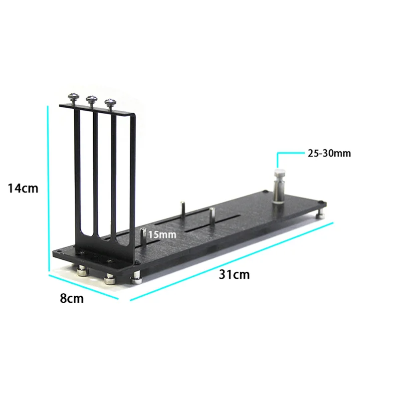 Graphics Card Vertical Bracket Riser PCI Express Stent Mount Stand Holder for PC Case 3 Slot GPU Rack 3090