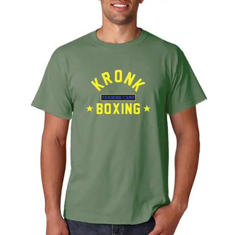 Title: Kronk Boxing Gym Mens Training Camp T Shirt regular fit RED