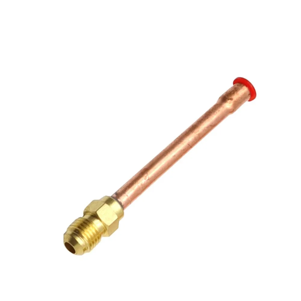 1pc Brass Pipe Fitting Connector For Air Conditioner 45 Degree Copper Tube Brass Pipe Fittings Connector Adapeter Power Tools