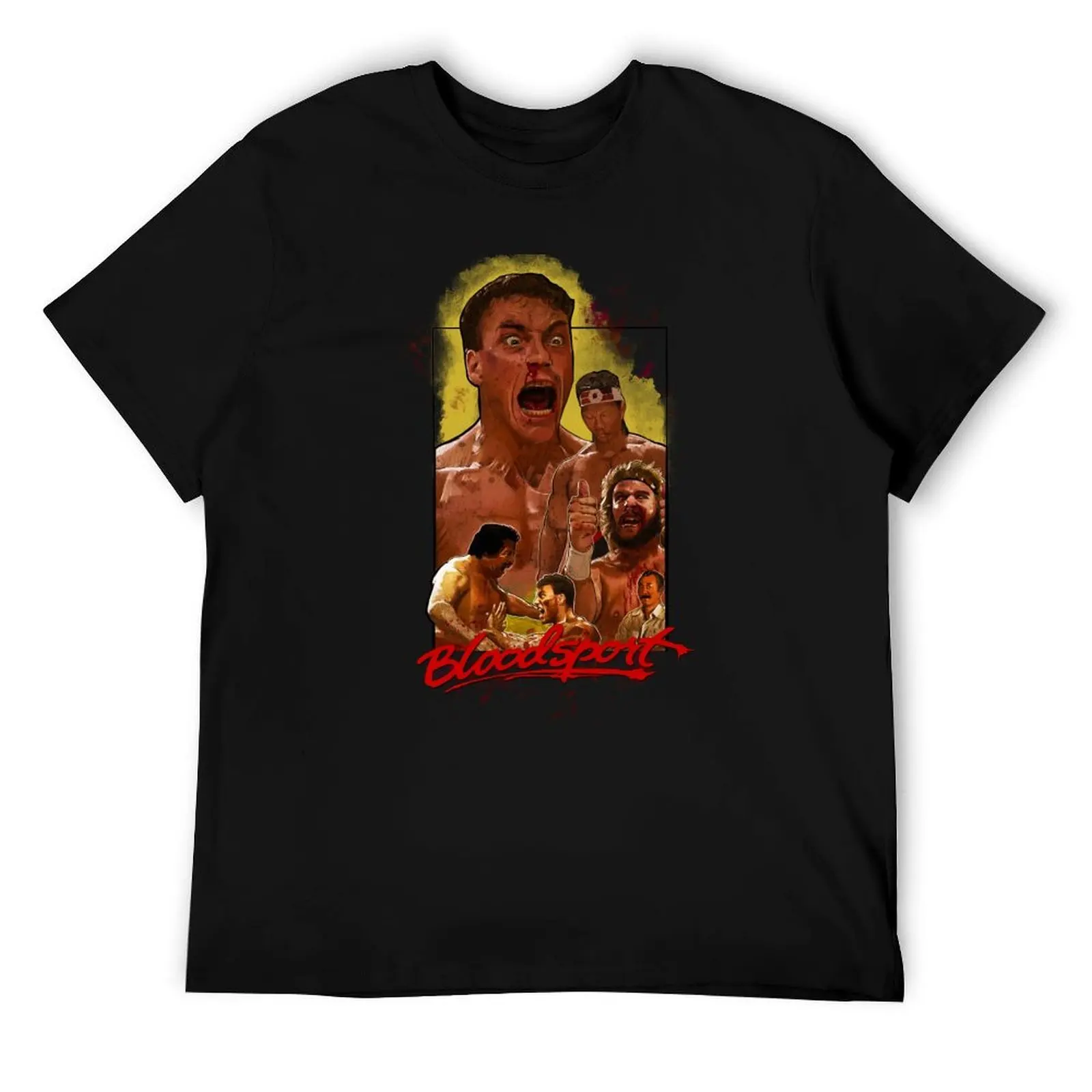 

BloodSport Art Design T-Shirt printed t shirts for man t shirts for man slim fit T-Shirt
