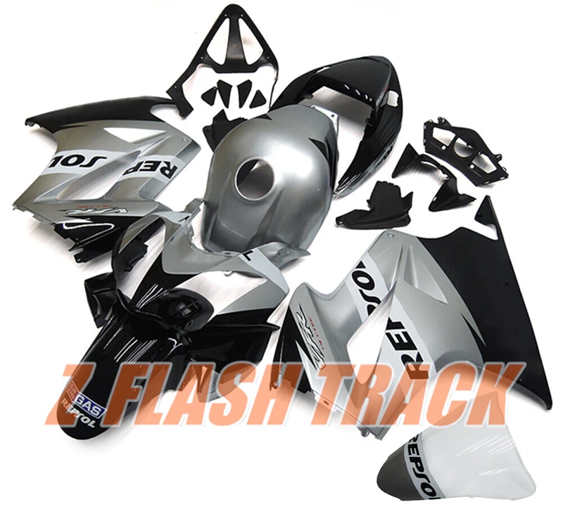 For Honda VFR800 VFR RC46 2002 2003 2004 2005 2006 2007 2008 2009 2010 2011 2012 Cowl Plastic Fairing Kit Injection Cover + Tank