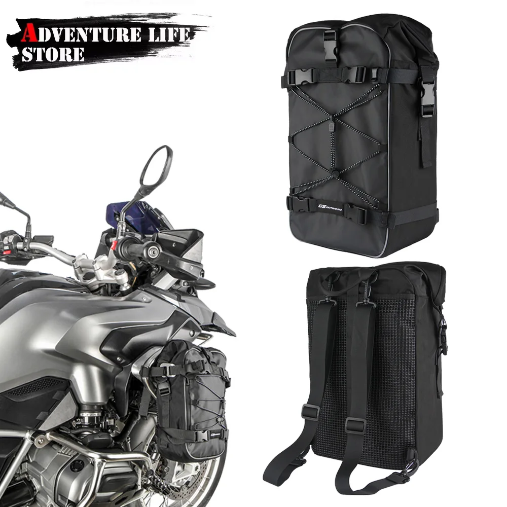 

For BMW R1200GS R1250GS R 1200 GS F 900 R XR F850GS Motorcycle Rear Bag Multifunction Saddle Tail Bags Luggage Travel Backpack