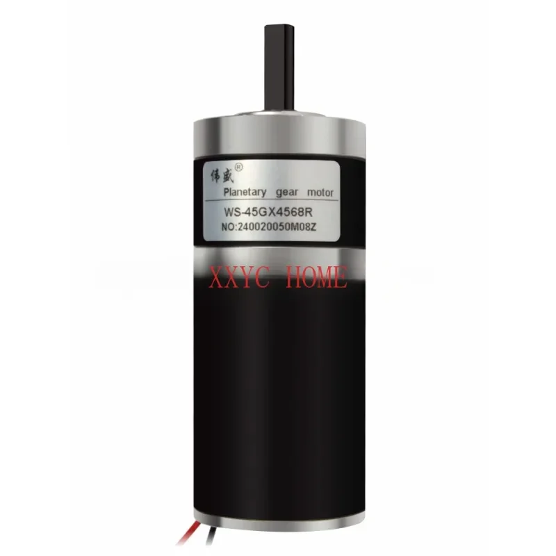 

45mm DC Planetary Reduction Motor 12V Miniature Forward and Backward Adjustable Speed Motor 24V Large Torque Small Motor