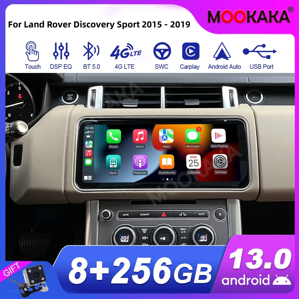 

For Land Rover Discovery Sport 2015 - 2019 Android Car Radio 2Din Stereo Receiver Autoradio Multimedia Player GPS Navi Head Unit