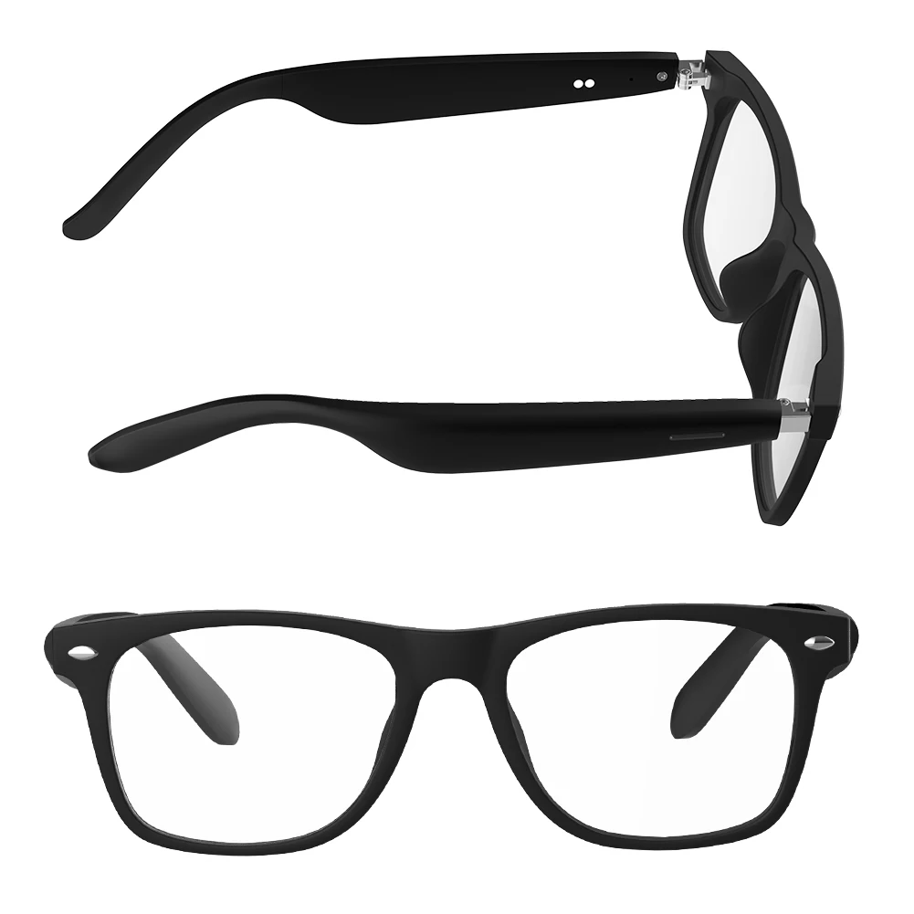 

AI Intelligent Translation Glasses Smart Glasses Bluetooth-Compatible Wireless Headset Sunglasses Anti Glare for Outdoor Travel