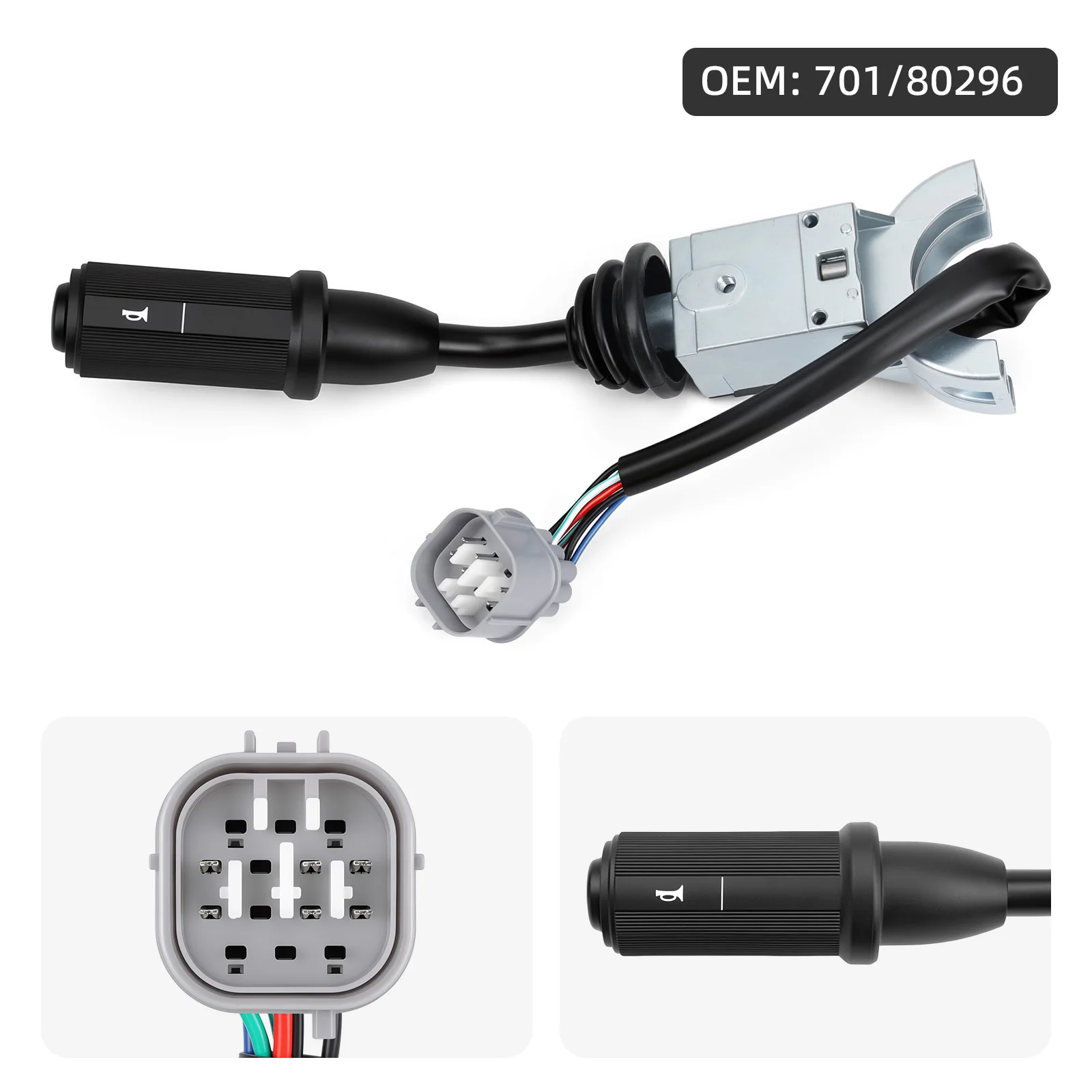 OE 701/80296 701-80296 Forward & Reverse Switch For JCB 3CX 4CX 1400B 1550B 1600B 1700B 214 215 216 217 3C 3D 3DX 70180296
