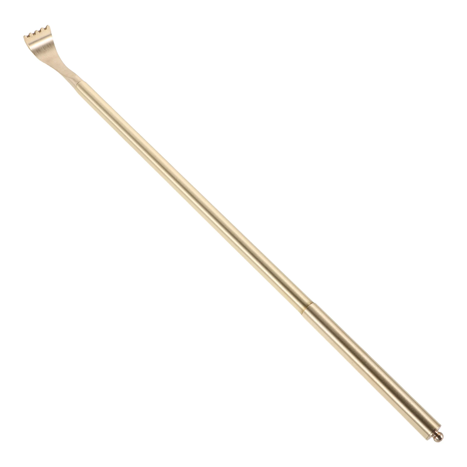 

Brass Itch Back Rod Pure Copper Durable Material Mens Back Scratcher Ergonomic Design Massage Tool For Adults Men Women