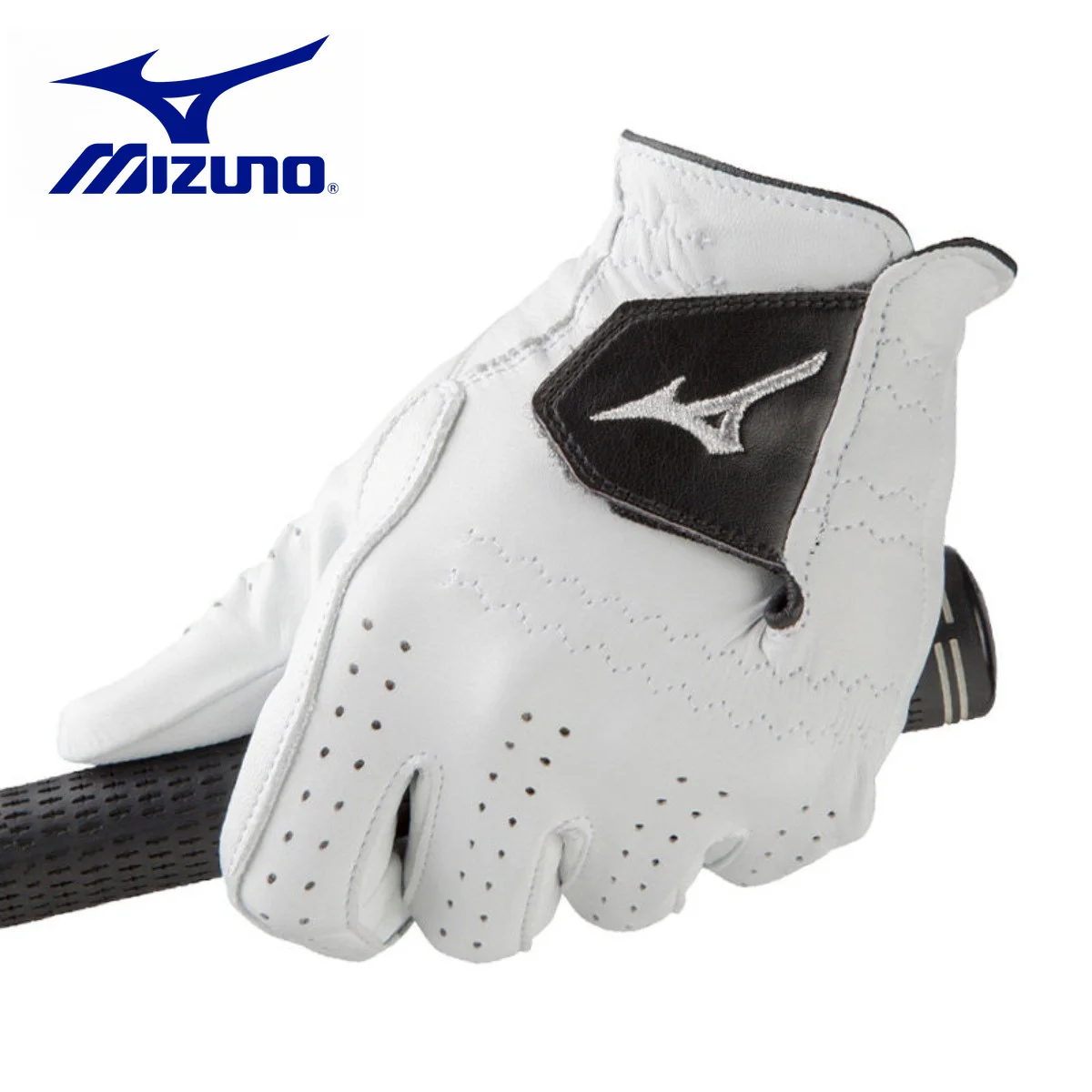 mizuno-golf-glove-men's-left-hand-premium-cabretta-leather-anti-slip-breathable-comfortable-glove-for-golfers-training-matches