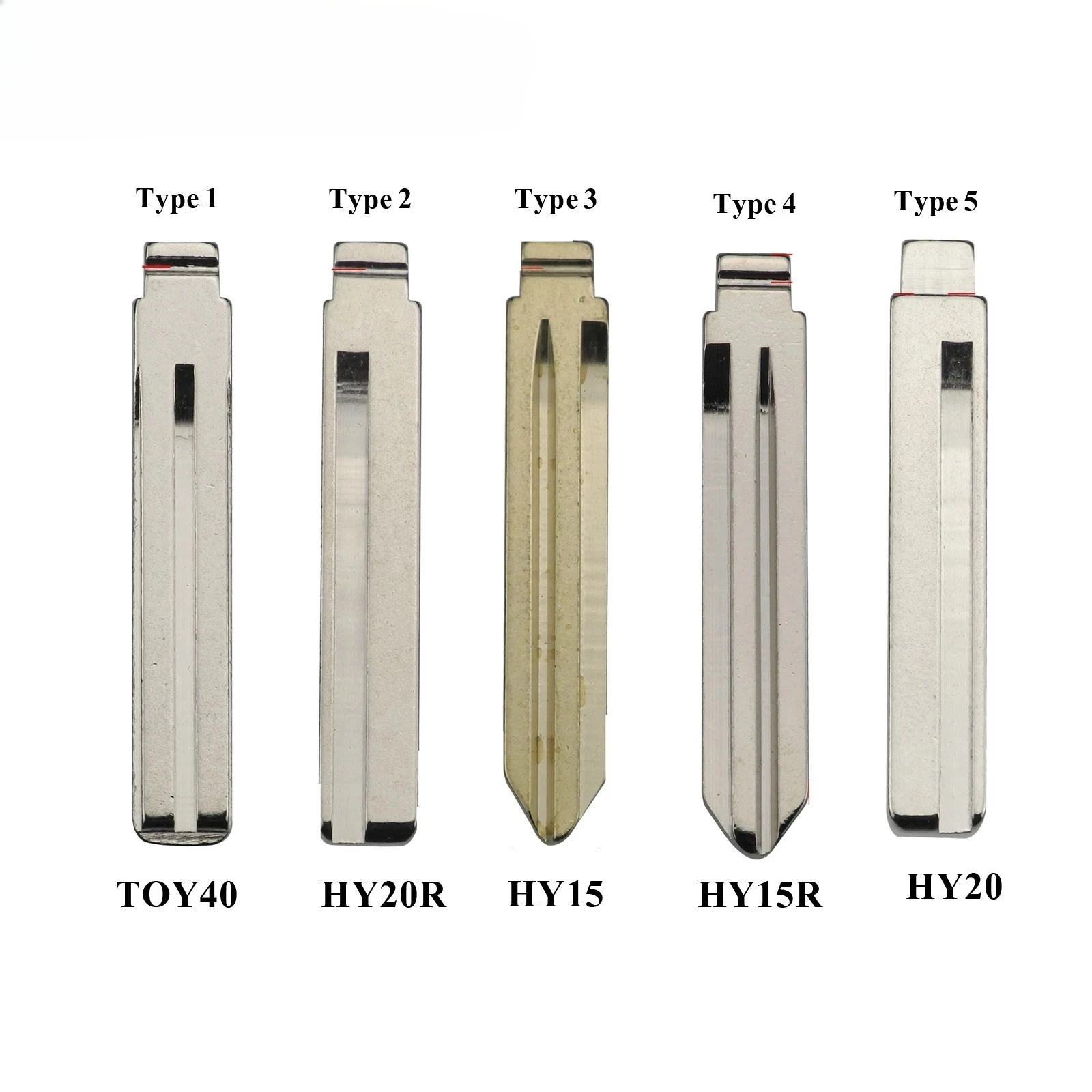 Obudowa pilota samochodowego z 3 przyciskami do Hyundai HB20 IX35 I45 SANTA FE Accent I40 I20 HY15/HY20/TOY40, surowy grot, obudowa kluczyka.