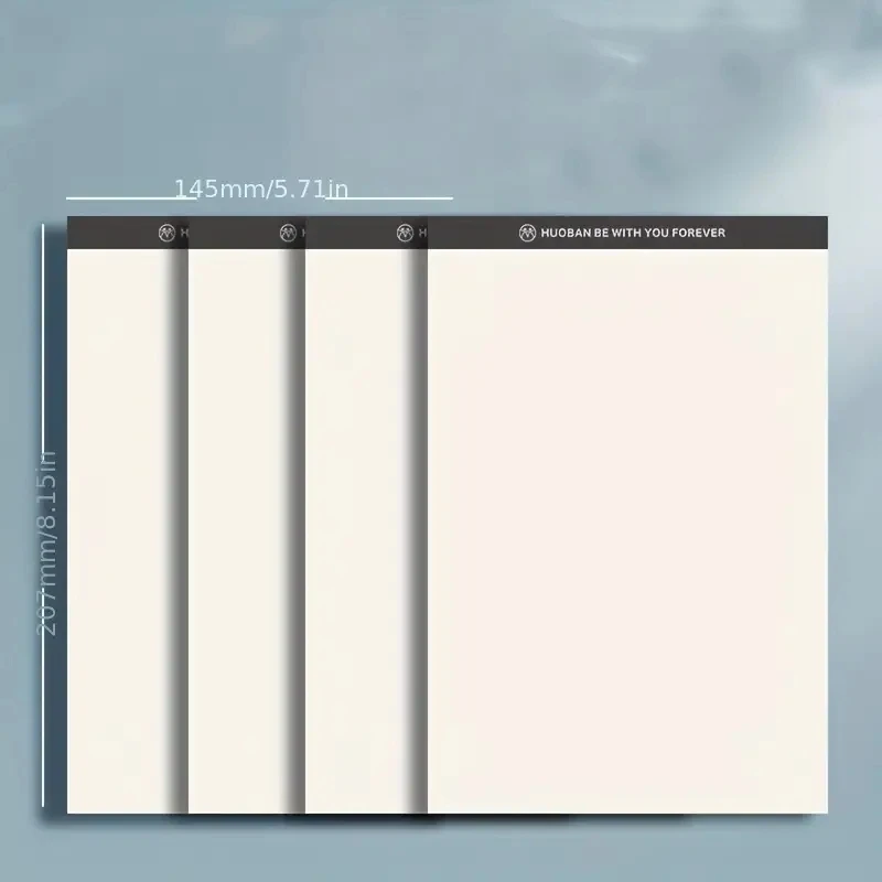 A5/A6 Notizblock-Set | Kariertes & liniertes Papier mit Kopfzeile | Langlebige Schreibblöcke für Tägliche Planung & Notizen – Detail 2