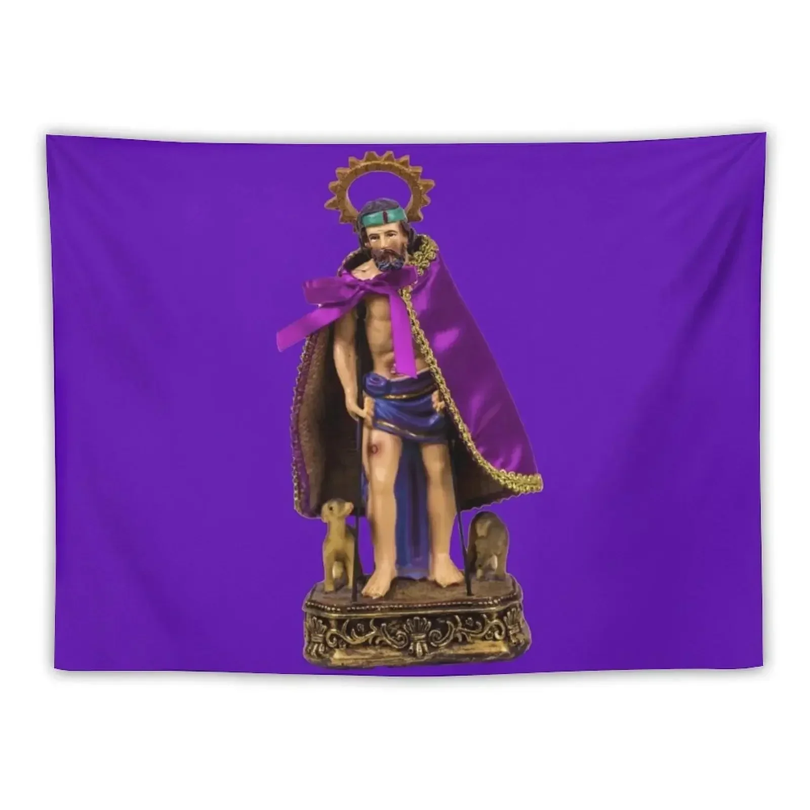 San Lazaro Babalu Aye Cuba Santeria Tapestry Cute Room Things Wall Art Bedroom Decor Cute Room Decor Tapestry