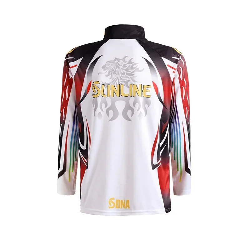 ملابس صيد جديدة لربيع وصيف 2025 خفيفة الوزن ورقيقة بأكمام طويلة قمصان صيد واقية من الشمس مقاس كبير 5XL #4