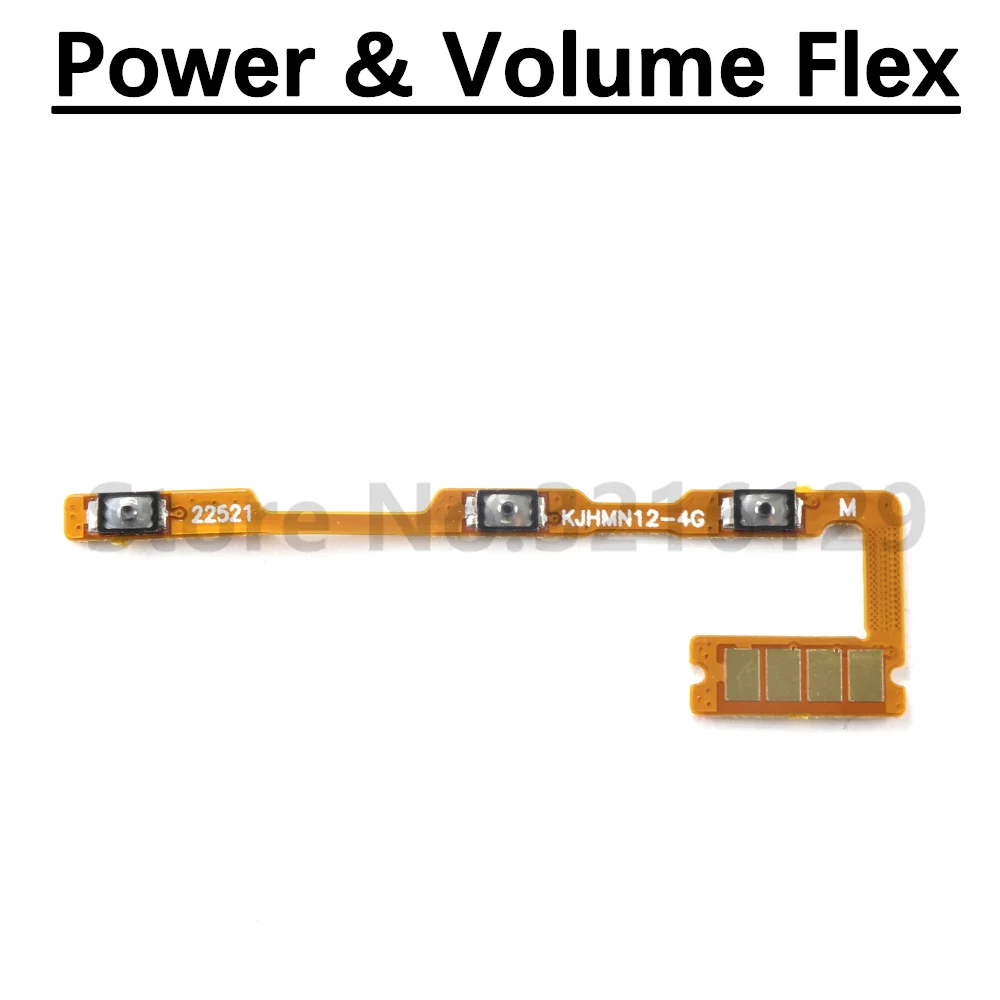 SIM USB Charging Port Board For Xiaomi Redmi Note 12 4G Earpiece LoudSpeaker Fingerprint Power Volume Motherboard Flex Cable