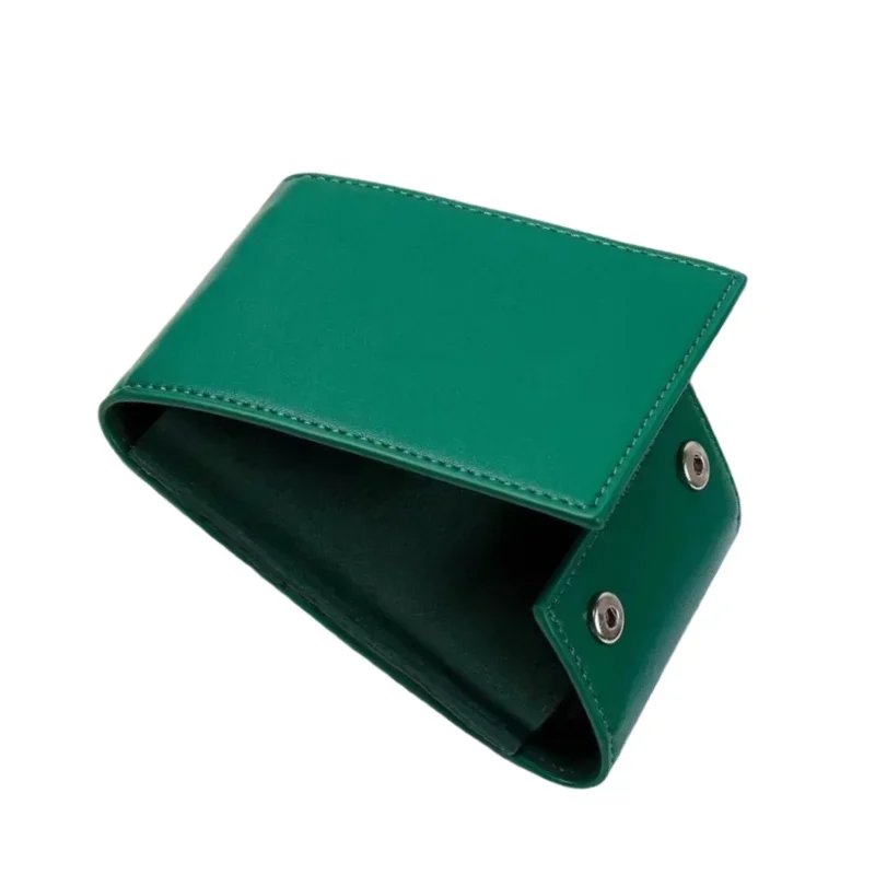 Travel Velvet Watch Green Bag Protective AR Watch Leather Paper Jewels Environmental Protection Display Storage Wood Paper Box