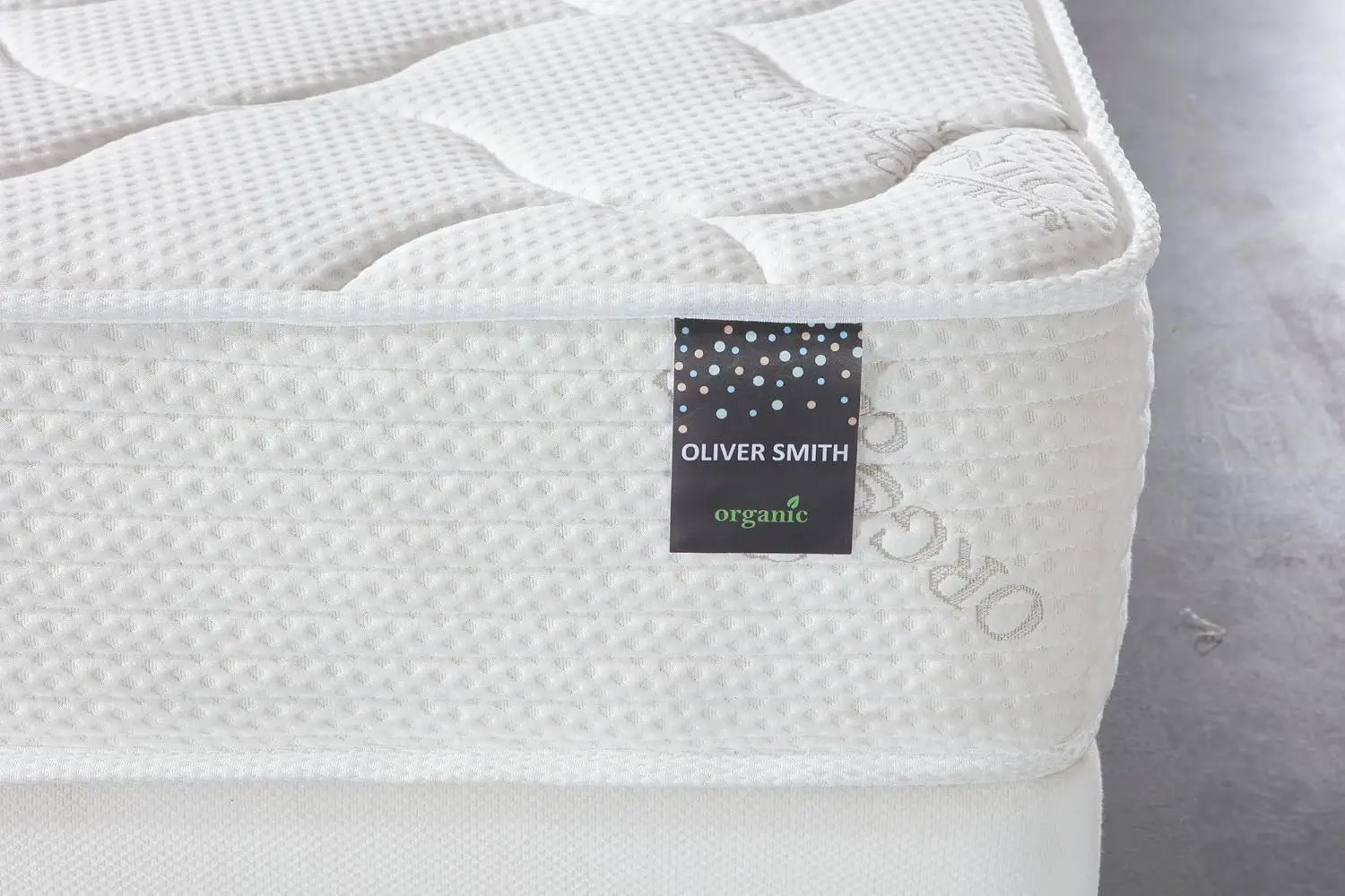 Smith Organic Cotton - 10 Inch  Comfort Firm Sleep  Cool Memory Foam & Pocket Spring Mattress  Green Foam Certified