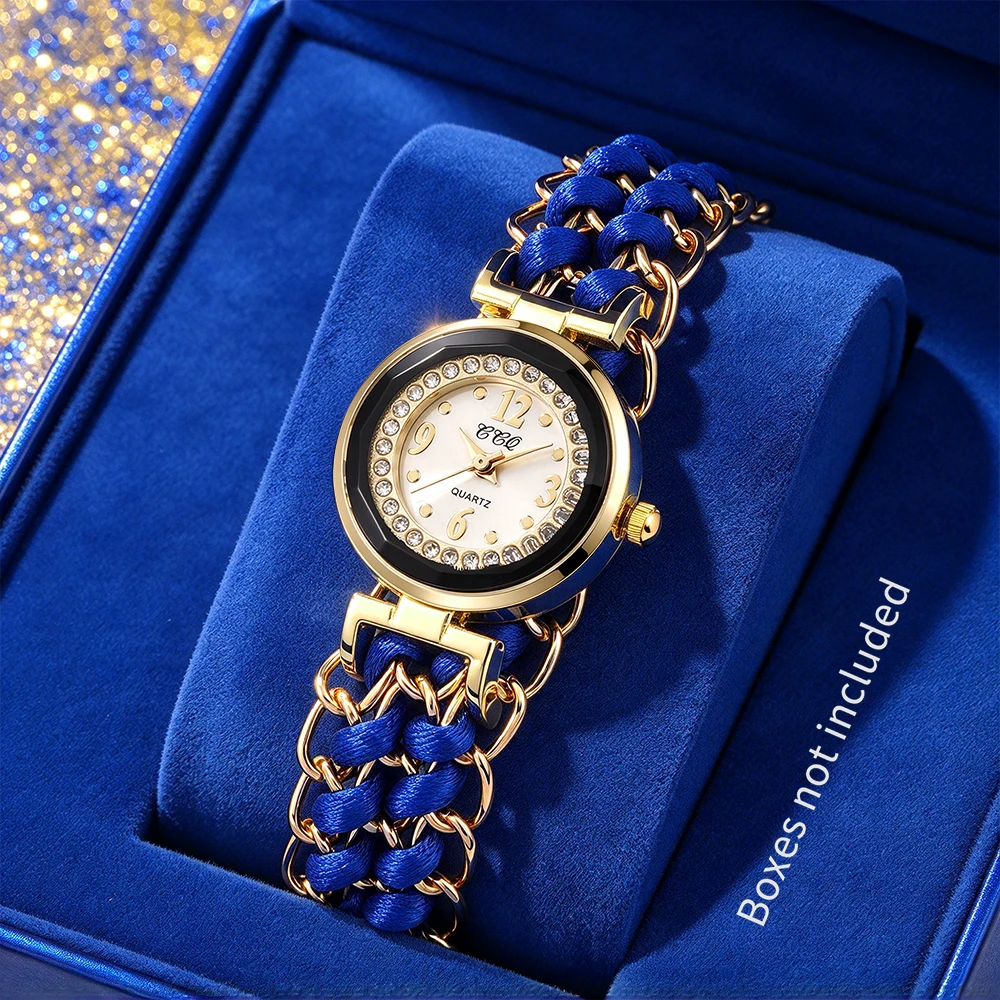 1pc Latest Elegant and Sweet Style Women's Quartz Watch Suitable for Wearing in Various Occasions