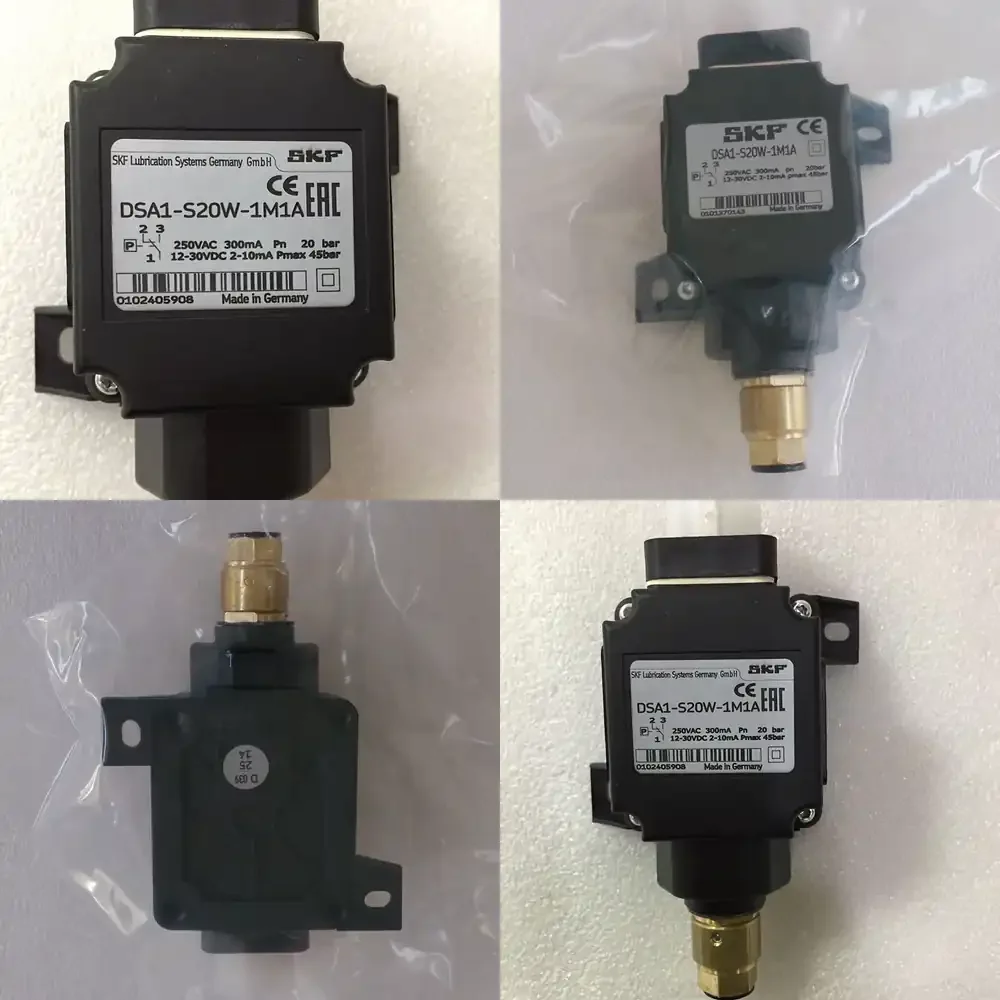 Vogel SKF Pressure Switch DSA1 - 20 bar New Brand DSA1-S20W-1M1A Old DS-W20-4