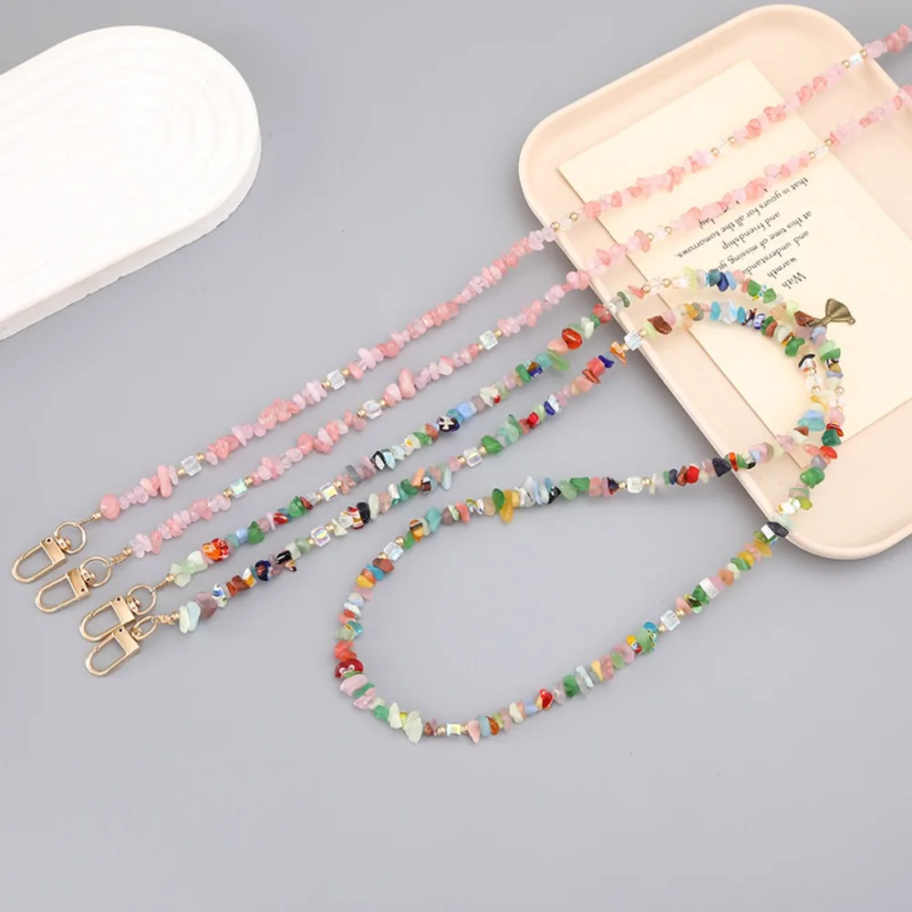 

Love Beads Crossbody Phone Strap Hanging Rope Bag Chain Mobile Phone Lanyard Cute Long Phone Neck Straps Phone Case Hanging