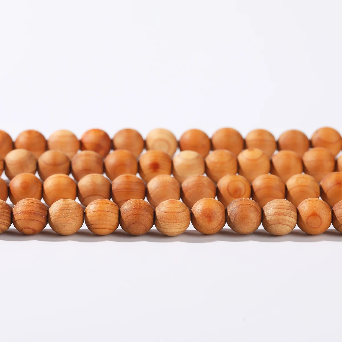 Fctory Price Natural Thuja Wooden Beads Round Loose Spacer Bead 6 8 10mm for Jewelry Making DIY Braceelt Necklace Accessories