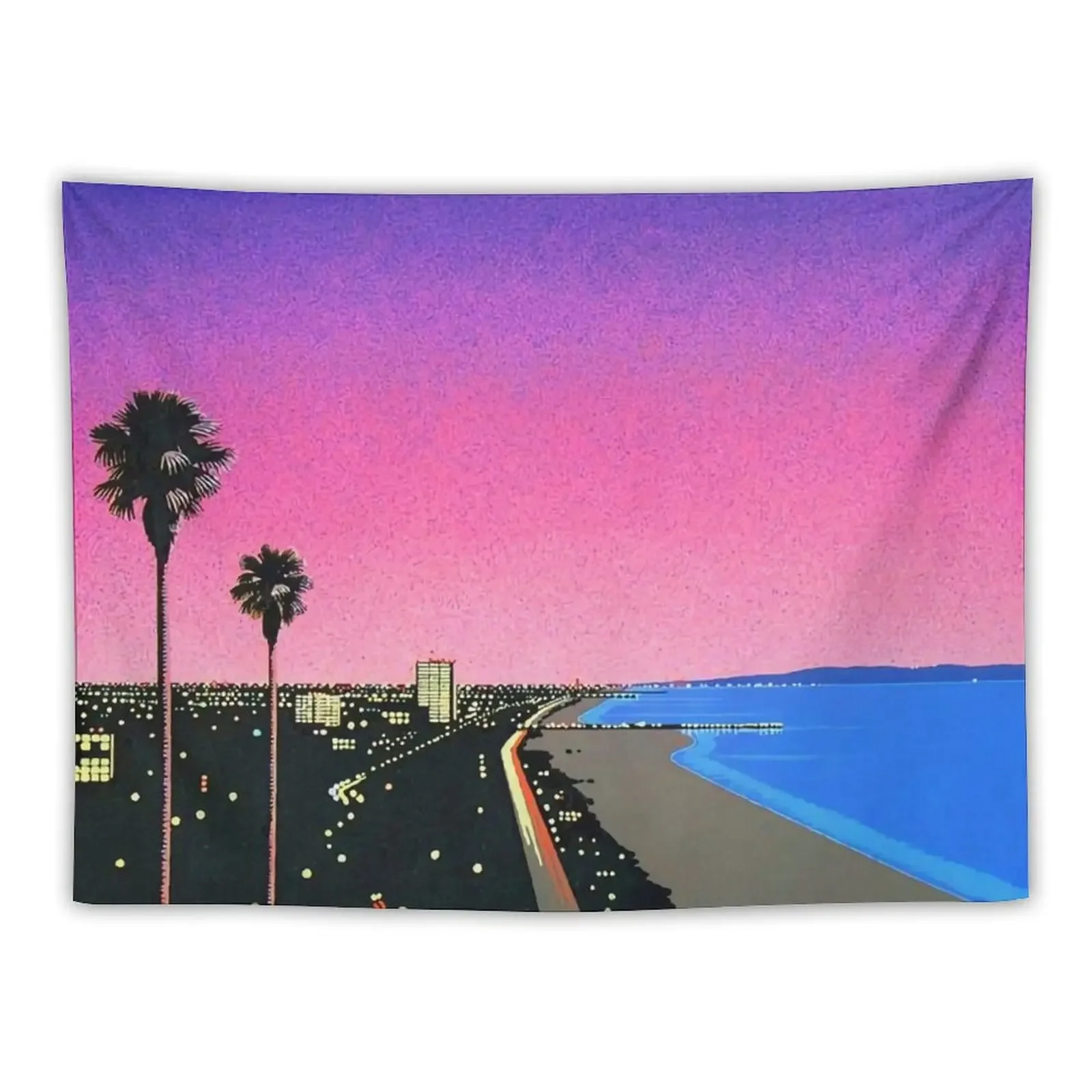 wet klopo hiroshi nagai vaporwave pantai Tapestry Cute Room Things Wall Hanging Wall Bedrooms Decor Decoration Wall Tapestry