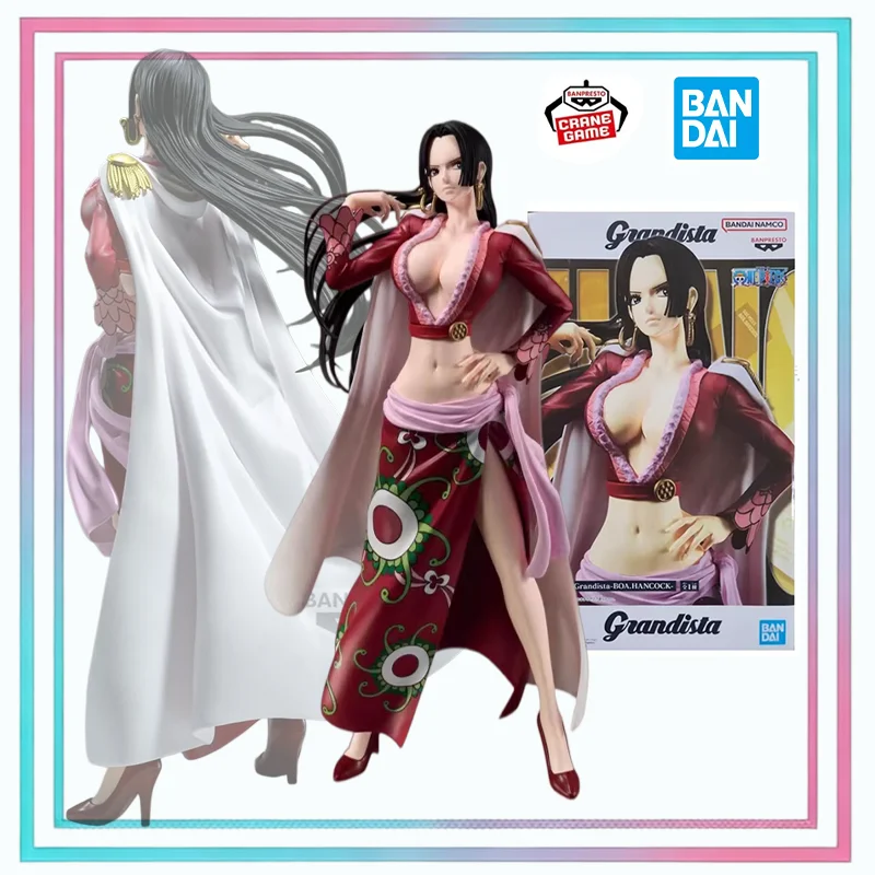 

Оригинальная фигурка Bandai Banpresto Grandista One Piece Boa Hancock, коллекционная модель аниме-фигурки WY, игрушка для коллекции, подарок