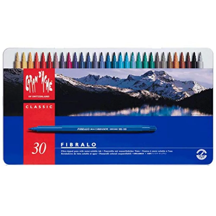 

Fibralo Fibre Tipped Pens Set/30