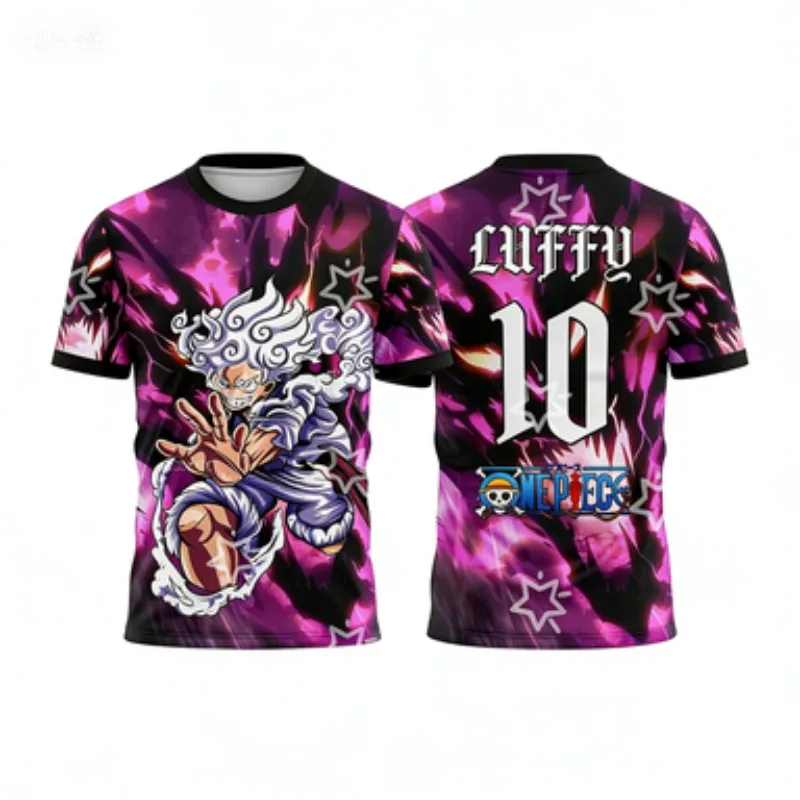 2026 Super Hot Anime Short Sleeve T-Shirt, Unisex for Adults and Children, Loose and Slimming Sports Tee image 3