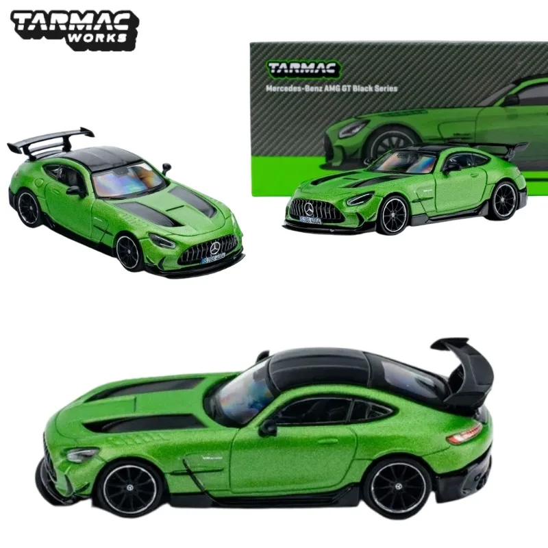 

TW 1:64 AMG GT Black cast imitation alloy car model, boys' festival gift toy, adult collection decoration item.