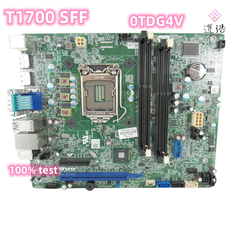 

CN-0TDG4V для Dell Precision T1700 материнская плата формата SFF 0TDG4V TDG4V LGA 1150 DDR3 Материнская плата 100% протестирована полностью работает