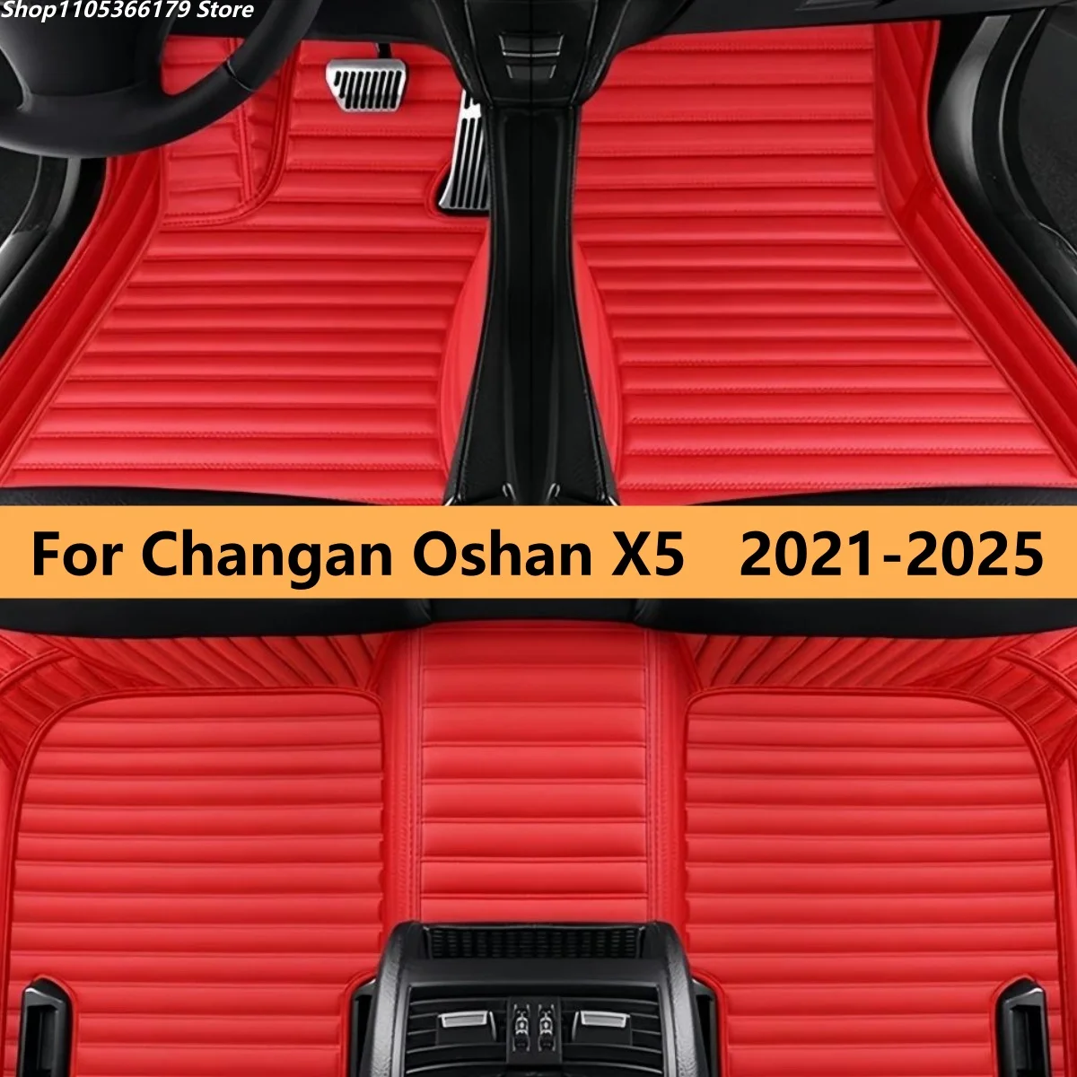 

Автомобильные коврики для Changan Oshan X5 2021-2025: полный комплект из кожи, для пола автомобиля, ковровые покрытия