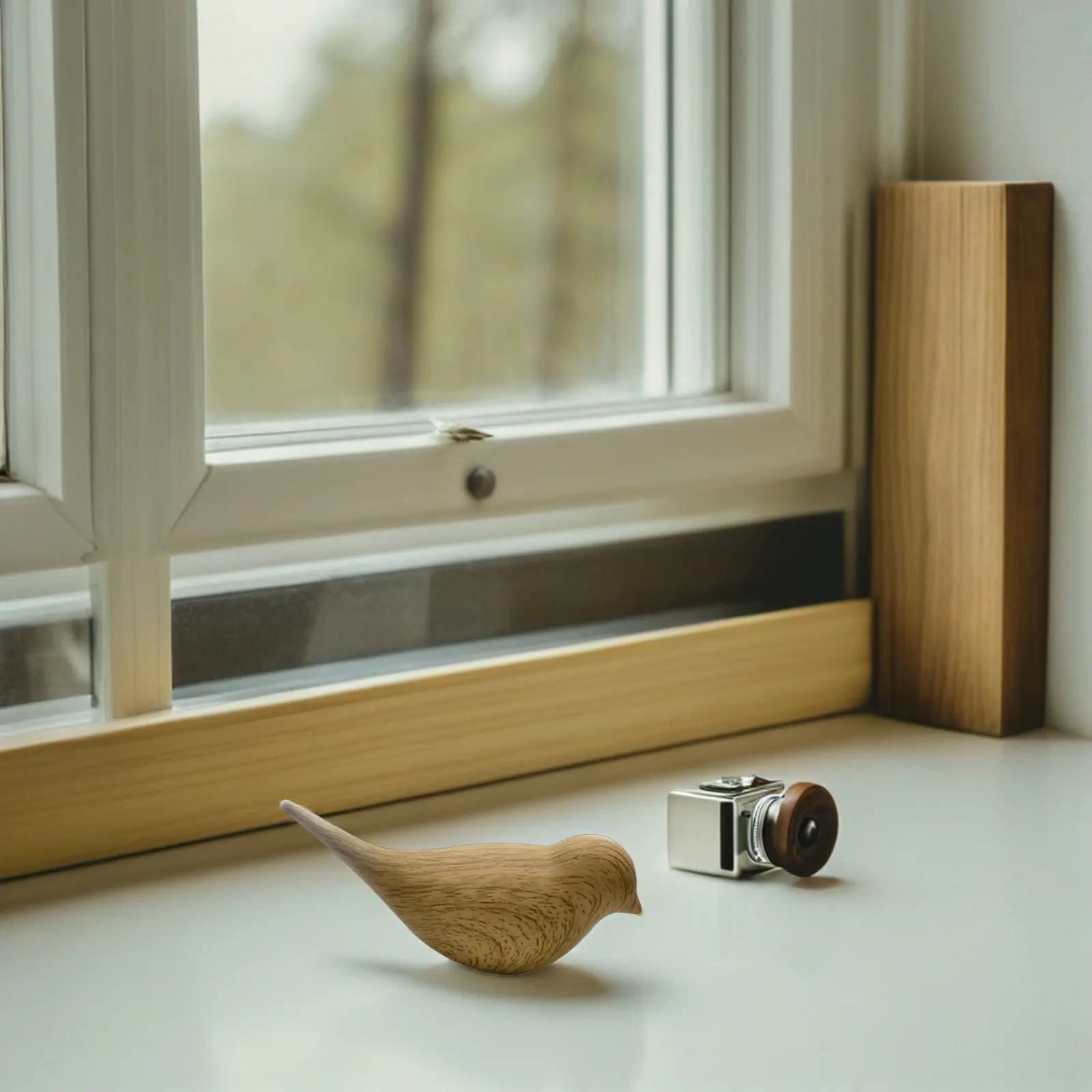 Single Resin Bird Wall Hook Creative Decorative Hanger Coat Hook Bedroom Door Wall Mounted Smooth Shape Key Holder