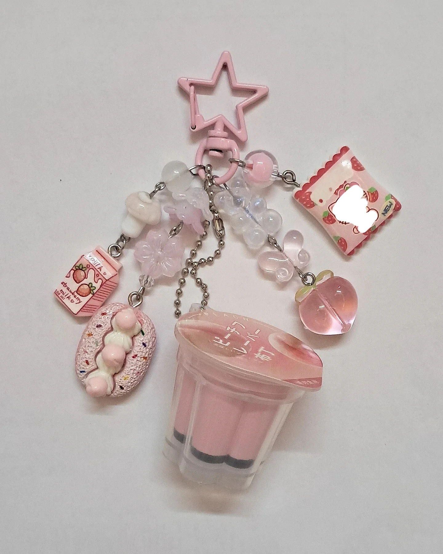  ° •سلسلة مفاتيح جمالية مصنوعة يدويًا ولطيفة للغاية