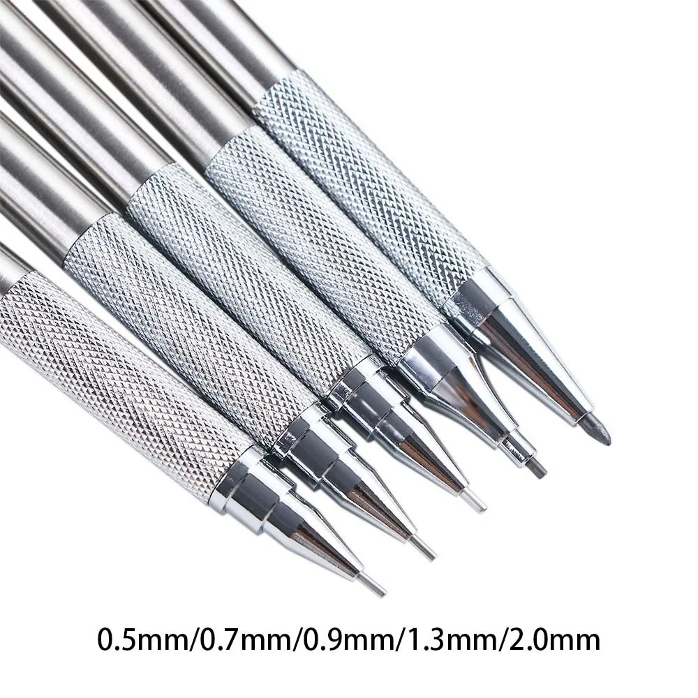 

Stainless Steel for Students Sketch Drawing Automatic Pencil Mechanical Pencil Movable Pencil Propelling Pencil