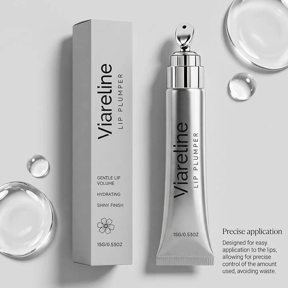 Soft Clear Refresh Shiny Hydrating Gentle Lip Plumper Brand Hyaluronic Acid Lip Plumping Essence Deep Nourishing Sexy Lip Gloss