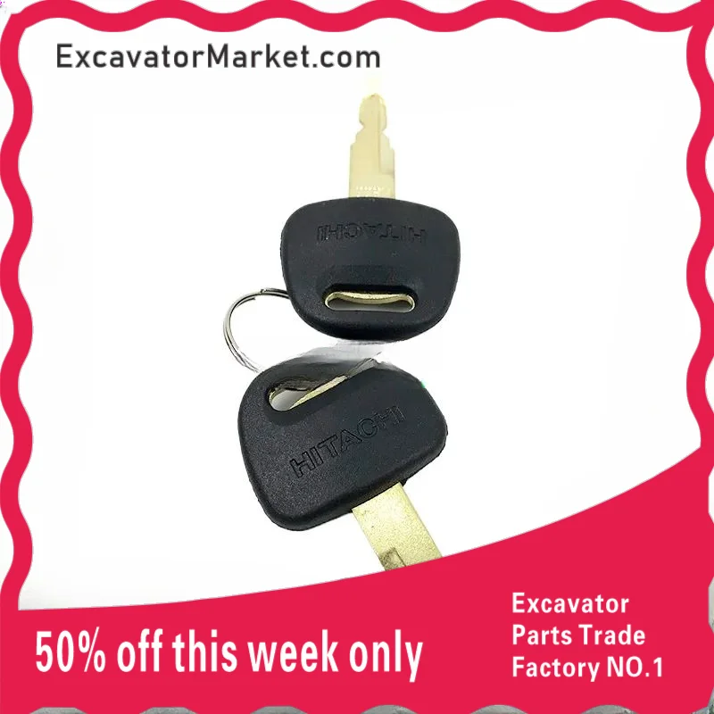 

Excavator Parts Excavator accessories for Hitachi zax 60/70/120/200/240/330/360-5-3-6 excavator full vehicle key