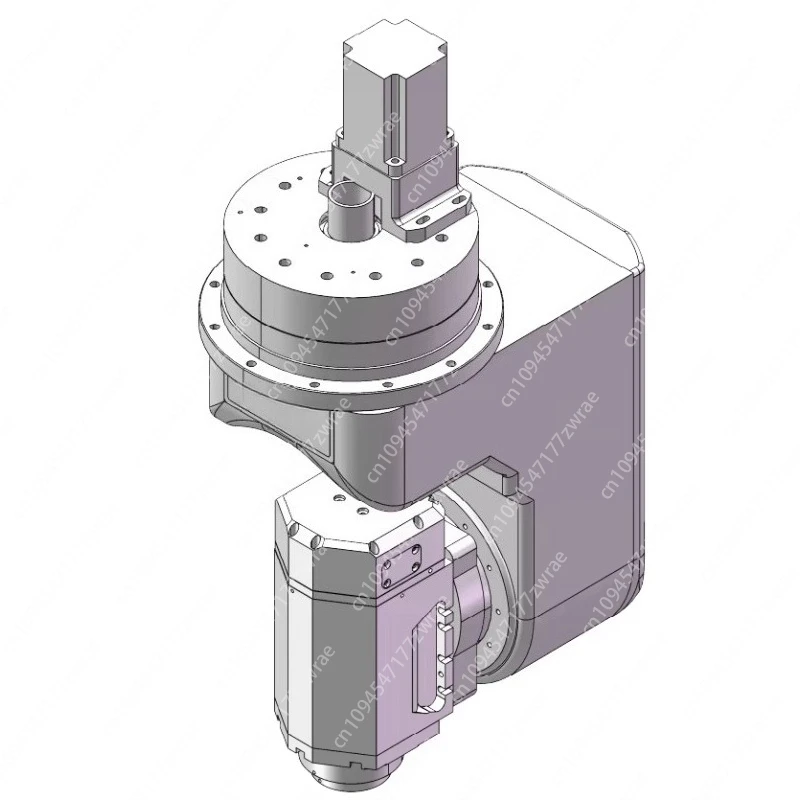Two-shaft Head AC Shaft Double Rotating Unit Woodworking Derivative Plastic and Aluminum HQ/AC-D90-65 Head