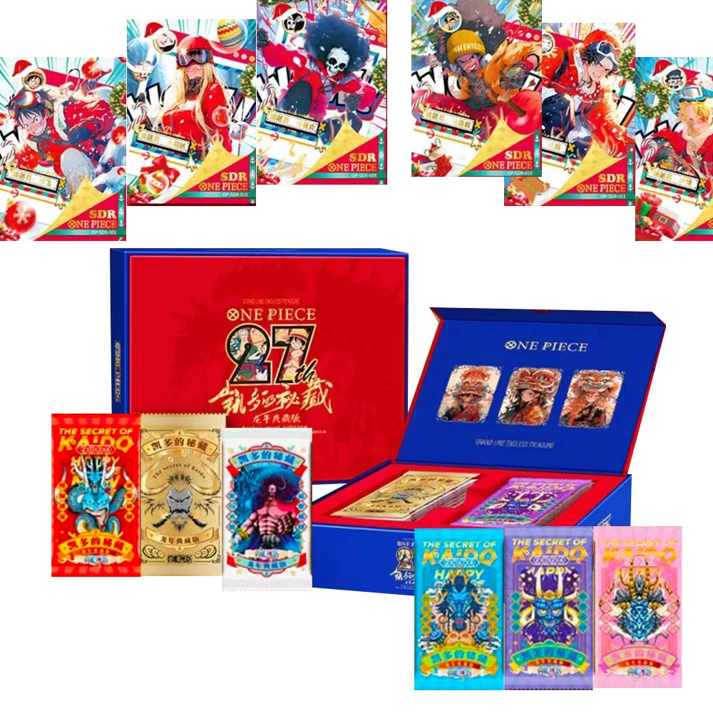 Latest One Piece Complete collection Collection Cards Booster Box Anime Playing Game Birthday Gift Toy Card