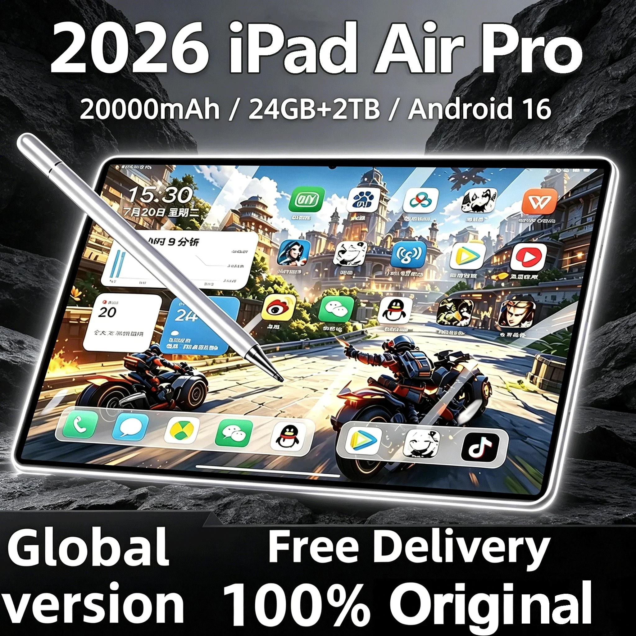 Desk Setup Ipad - Original Tablet iPad Air Pro 11inch