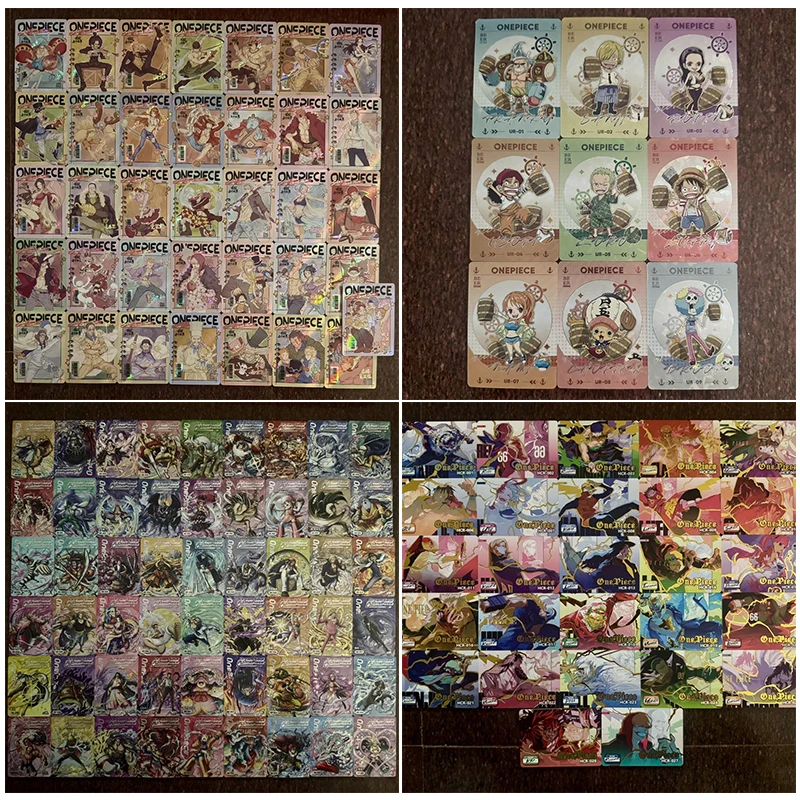 

Anime One Piece SR UR HCR Cards Nami Nico Robin Roronoa Zoro Monkey D Luffy Collectible Cards Birthday Gifts Children's Toys