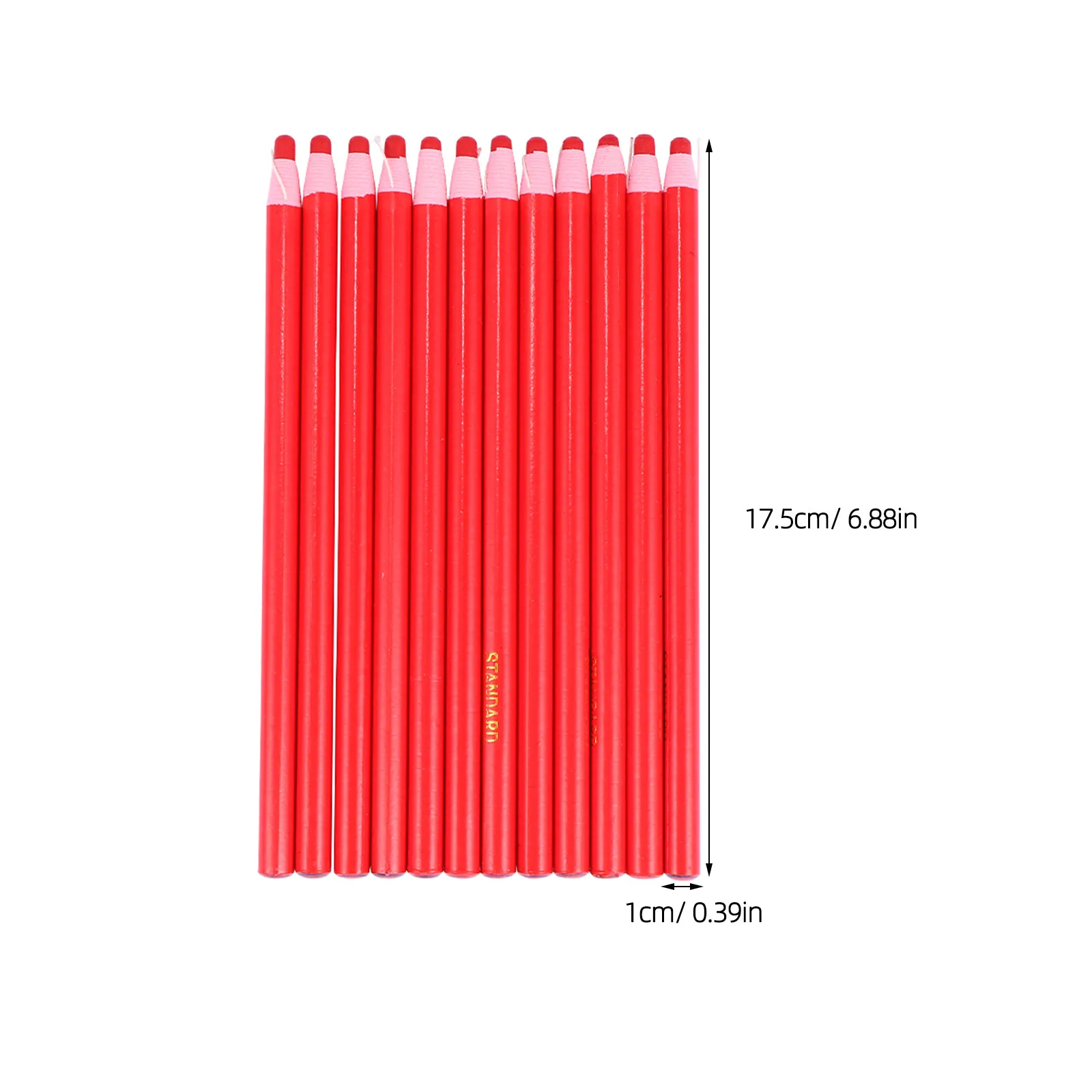 1 Box Peel-Off China Marker Peel Off Wax Pencil No Sharpening Multi-Surface Marker for Sewing Clothing Paper Pottery