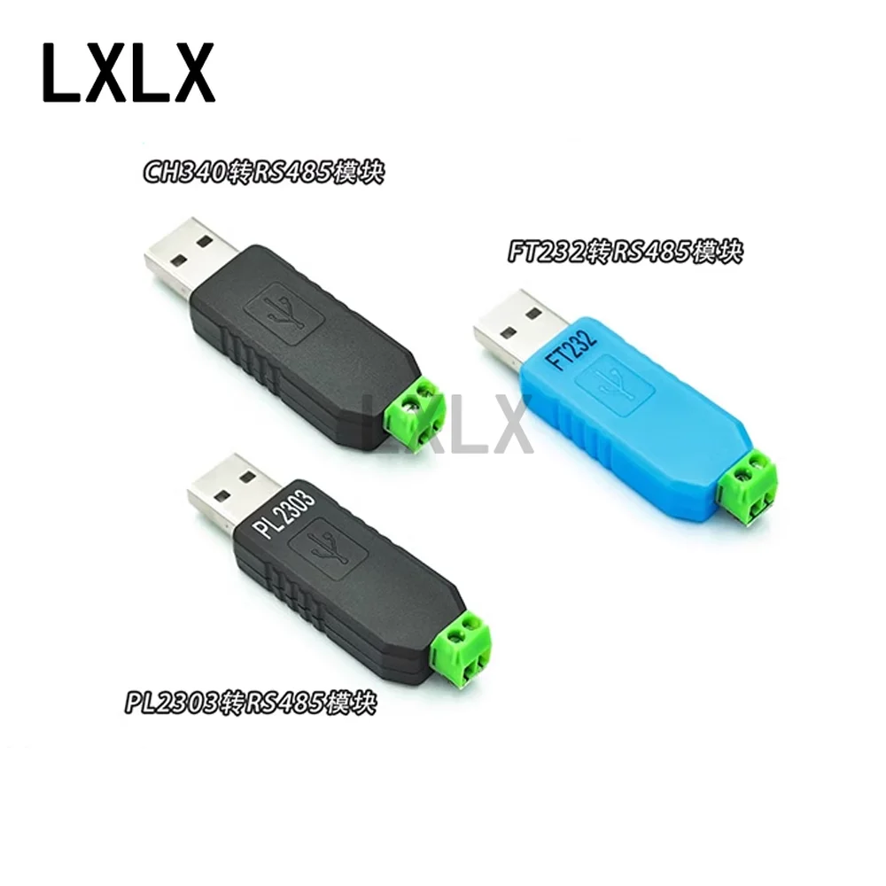 10pcs USB To 485 Converter USB TO RS485 CH340 PL2303 FT232RL To RS485 Module Support WIN10 System