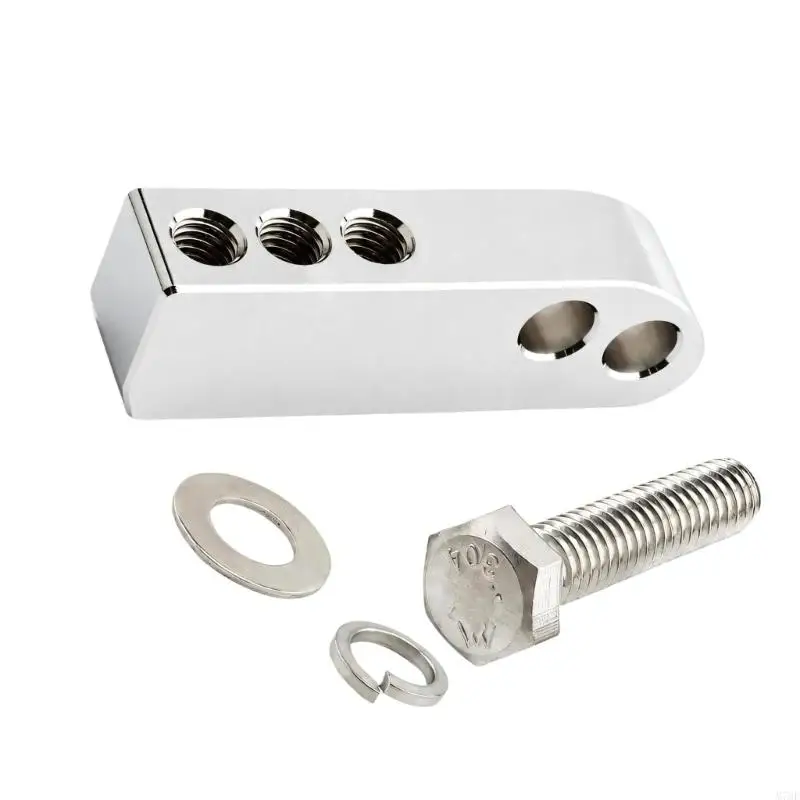 M76E Motorrad-Frontend-Scheinwerferhalterung, Montagesatz aus bearbeitetem Aluminium mit Bolzen und Unterlegscheiben für – Detail 10